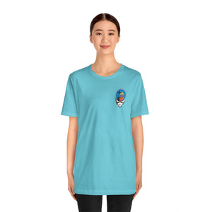 Unisex T Shirt Short Sleeve | Front Skull Back Skull