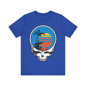 Unisex T Shirt Short Sleeve | Front Skull