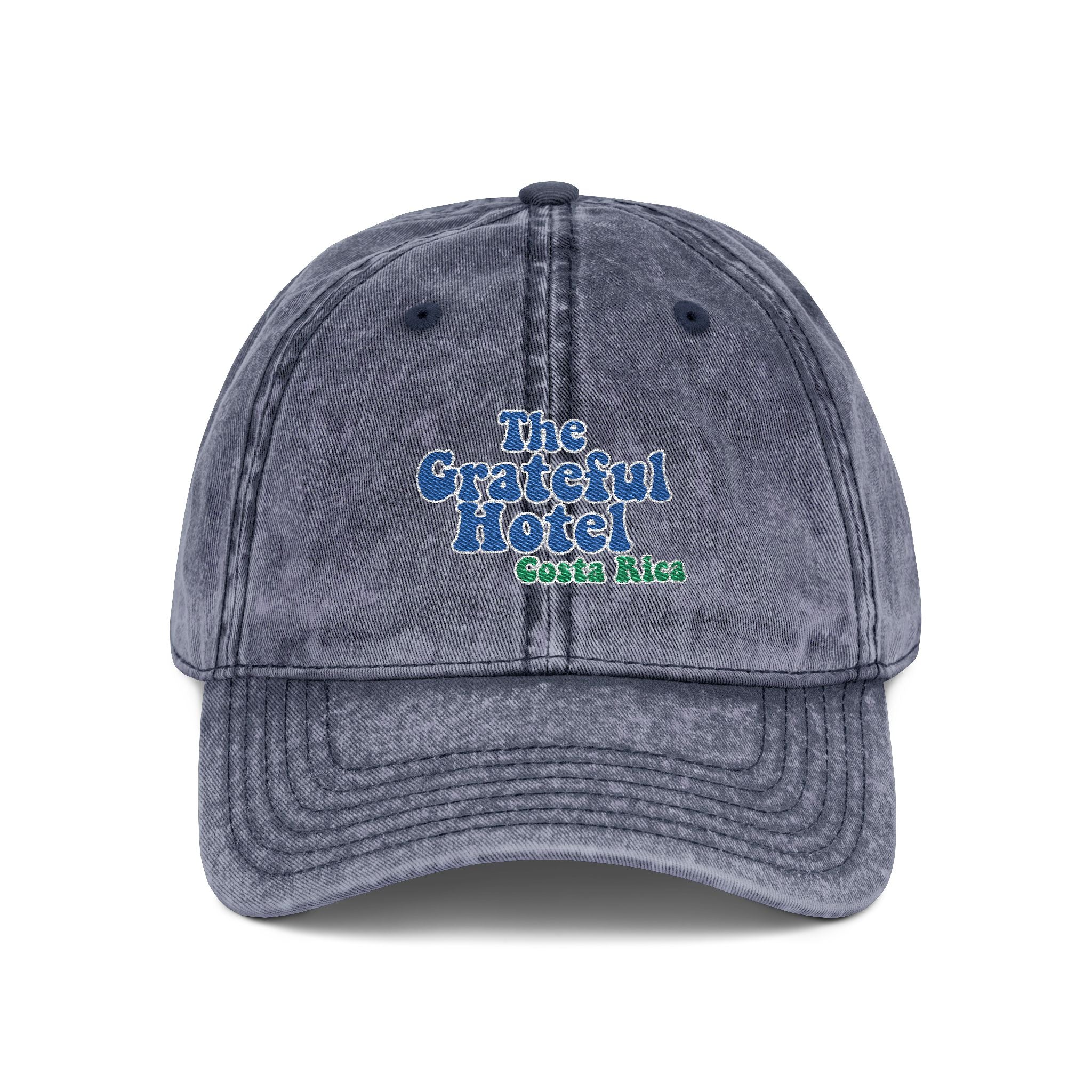 Vintage Embroidered Cap | Front TGH