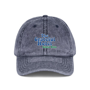 Vintage Embroidered Cap | Front TGH