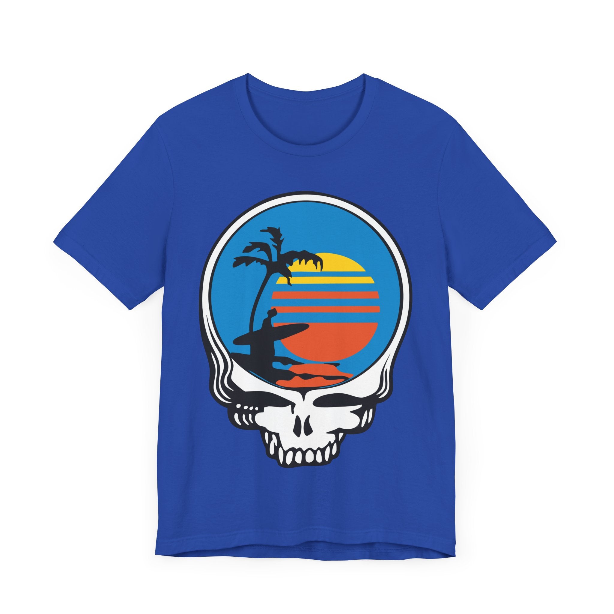 Unisex T Shirt Short Sleeve | Front Skull