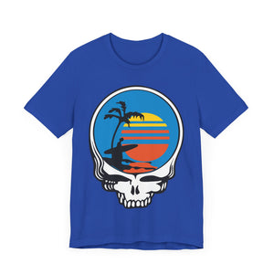 Unisex T Shirt Short Sleeve | Front Skull