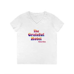 Woman V-Neck T-Shirt | Front TGH