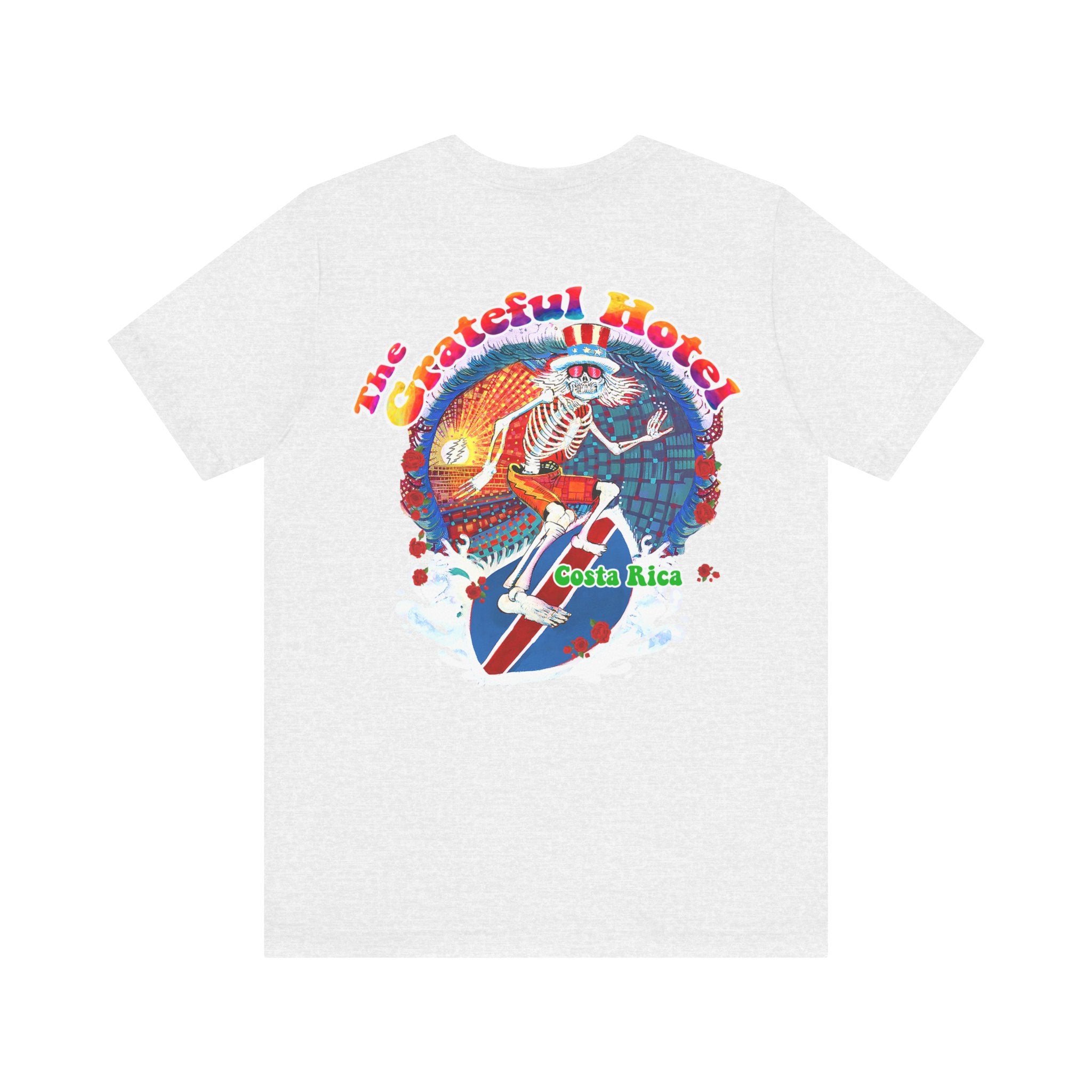 Unisex T Shirt Short Sleeve | Front TGH - Back Surfer (style march 2024)