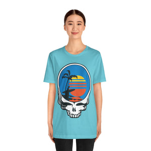 Unisex T Shirt Short Sleeve | Front Skull