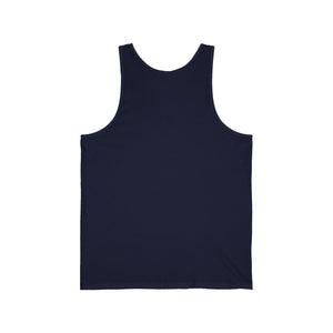 Unisex Jersey Tank | Front Sphere Wear with Background