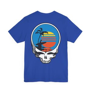 Unisex T Shirt Short Sleeve | Front Skull Back Skull
