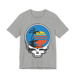 Unisex T Shirt Short Sleeve | Front Skull