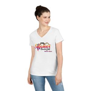 Woman V-Neck T-Shirt | Front Sugarees