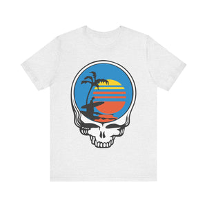 Unisex T Shirt Short Sleeve | Front Skull