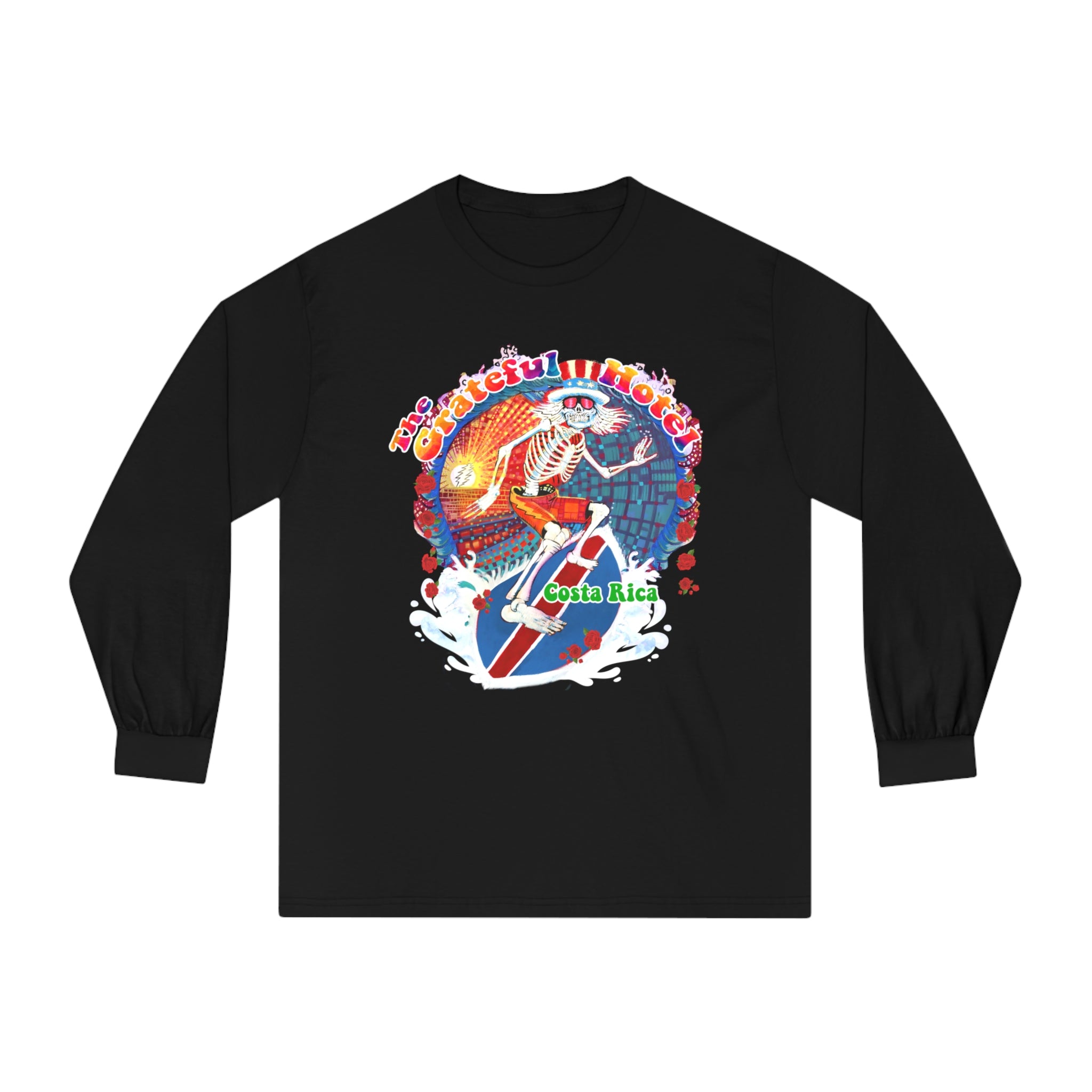 Unisex Classic Long Sleeve T-Shirt | Front Surfer