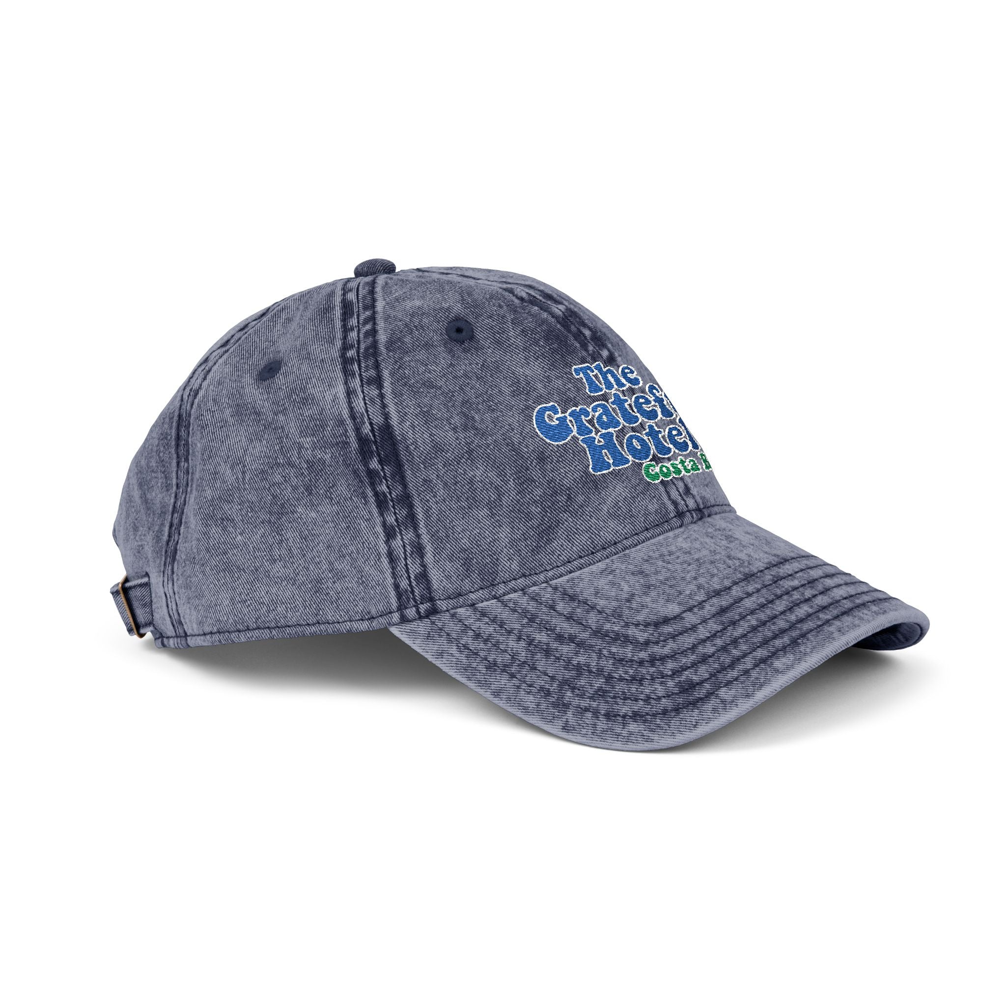 Vintage Embroidered Cap | Front TGH