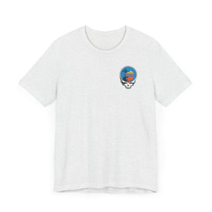Unisex T Shirt Short Sleeve | Front Skull Back Skull