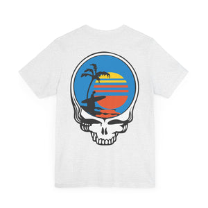 Unisex T Shirt Short Sleeve | Front Skull Back Skull