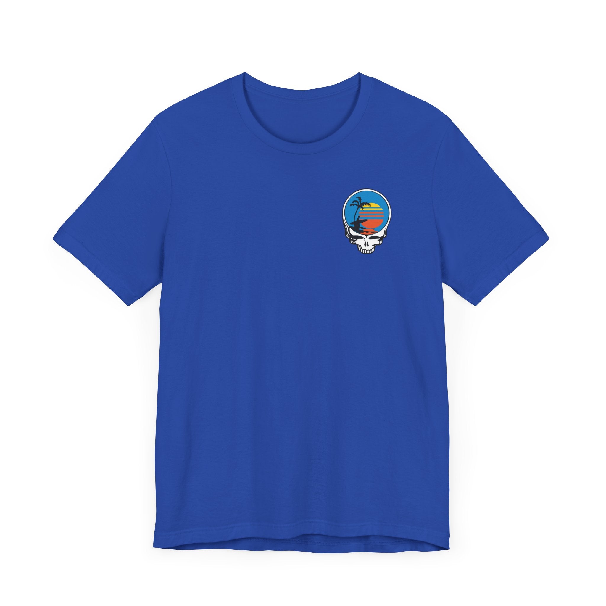 Unisex T Shirt Short Sleeve | Front Skull Back Skull