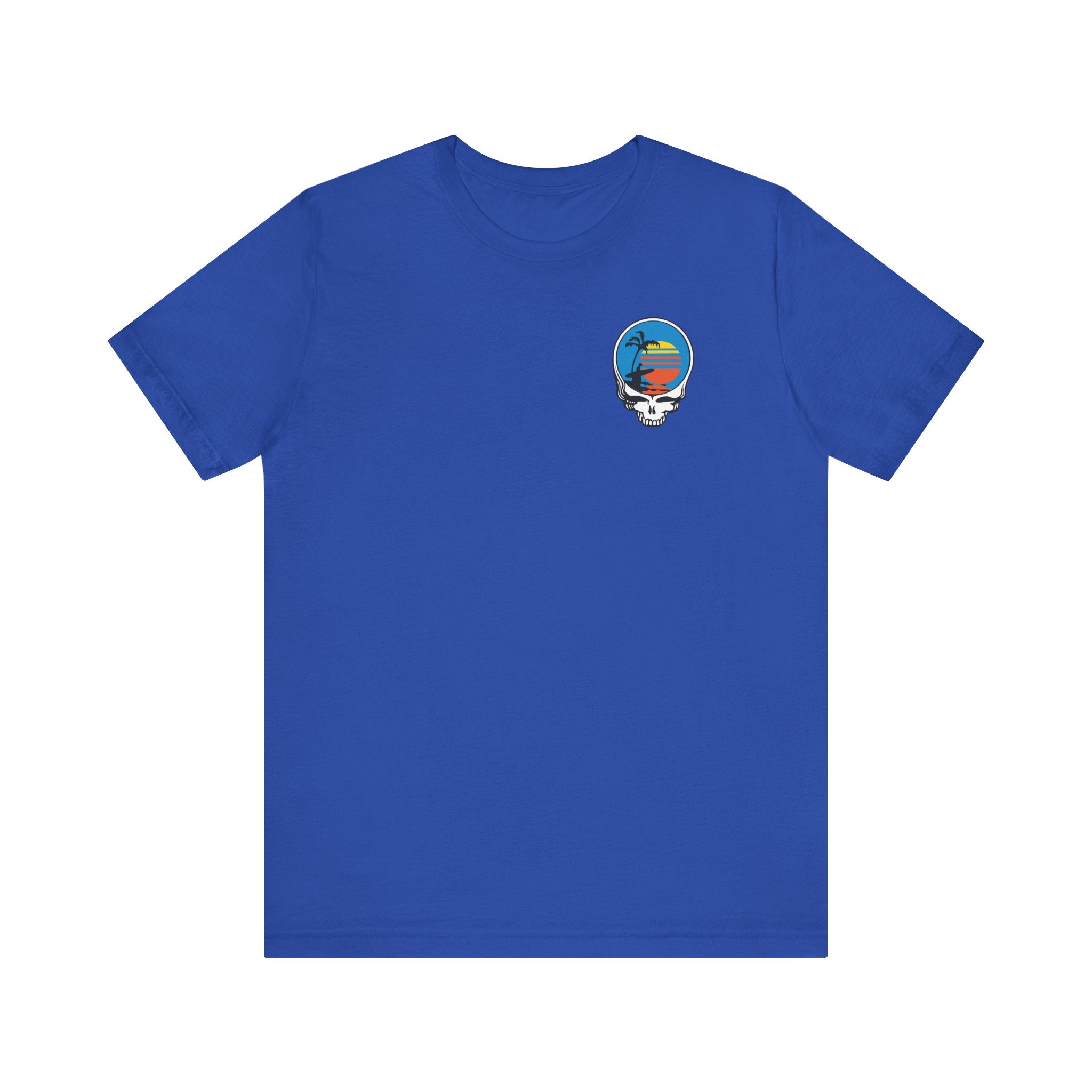 Unisex T Shirt Short Sleeve | Front Skull Back Skull
