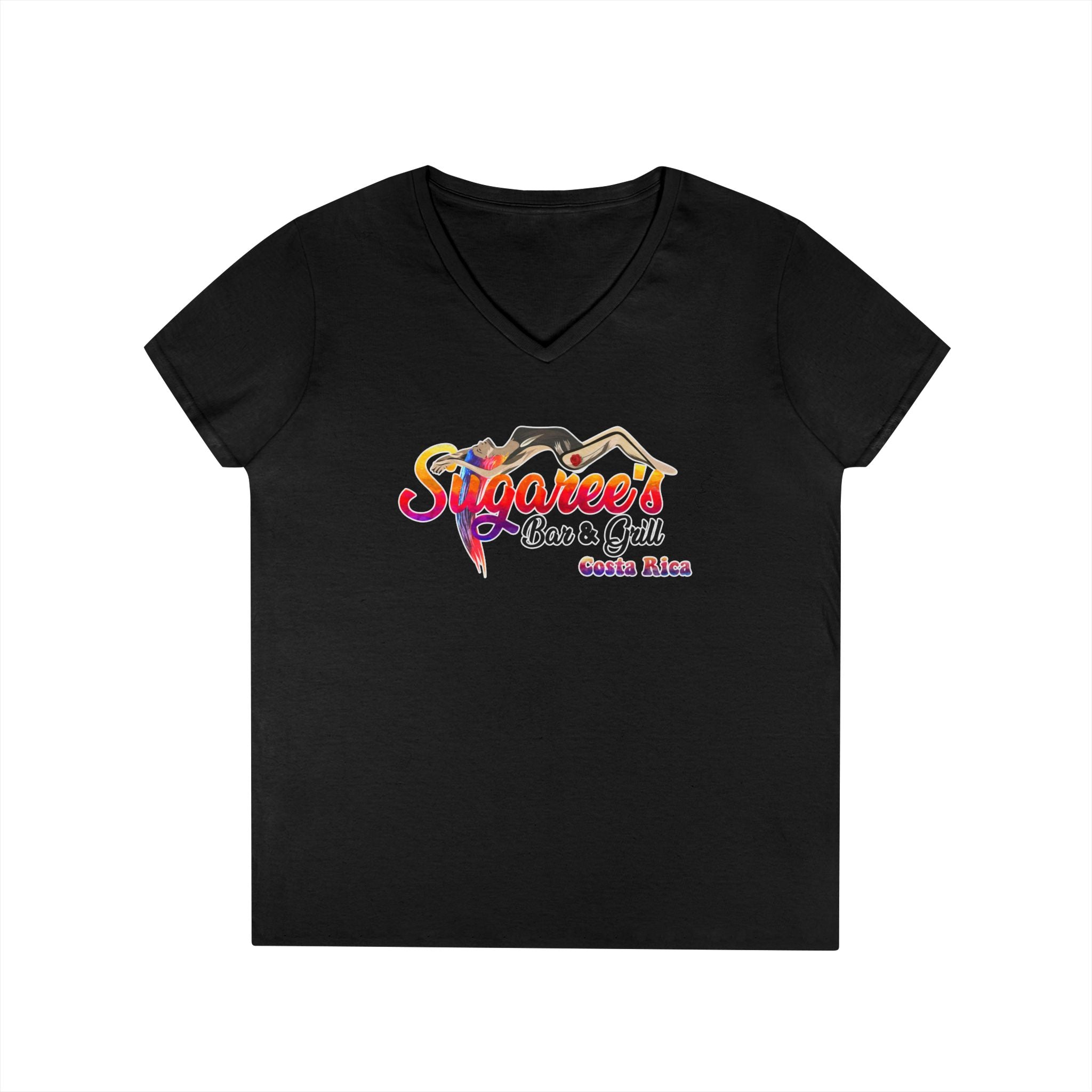 Woman V-Neck T-Shirt | Front Sugarees