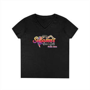 Woman V-Neck T-Shirt | Front Sugarees