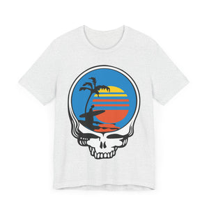 Unisex T Shirt Short Sleeve | Front Skull