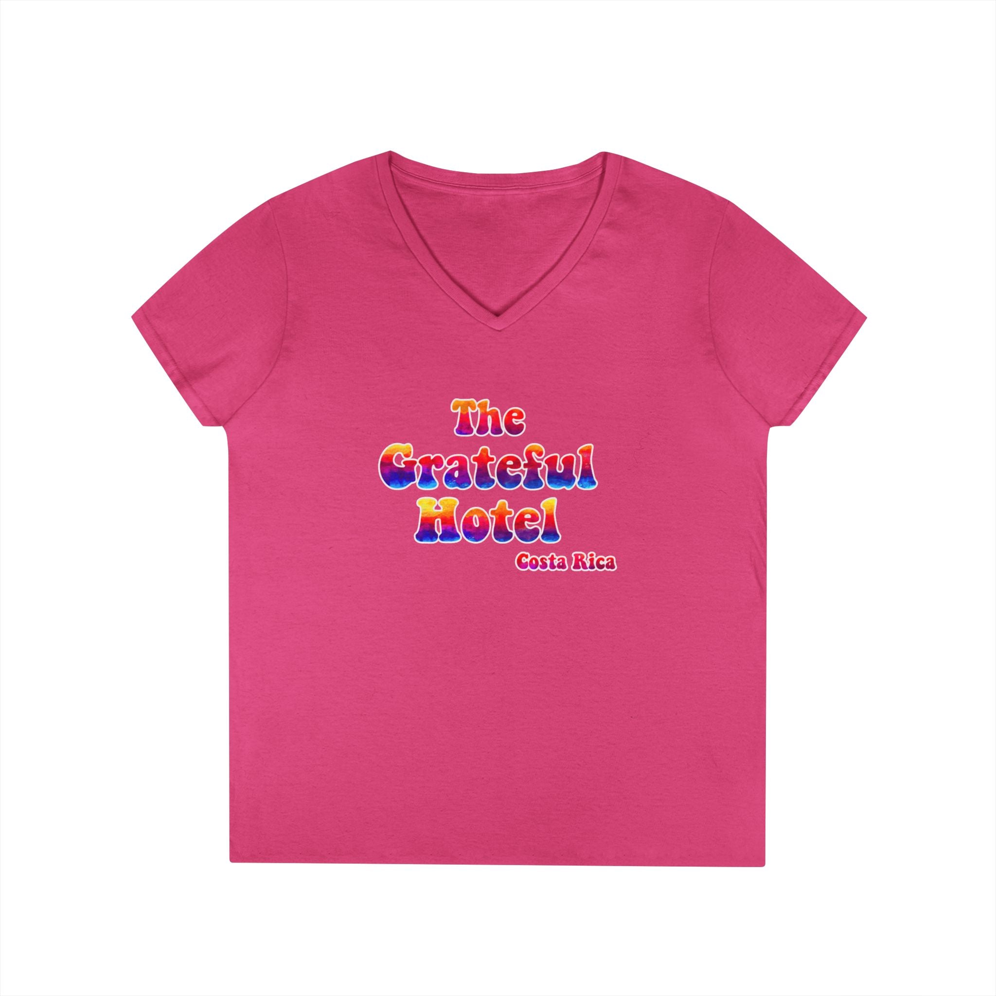Woman V-Neck T-Shirt | Front TGH