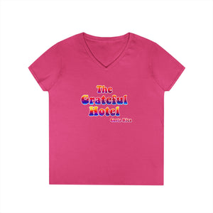 Woman V-Neck T-Shirt | Front TGH