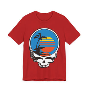 Unisex T Shirt Short Sleeve | Front Skull