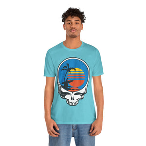 Unisex T Shirt Short Sleeve | Front Skull