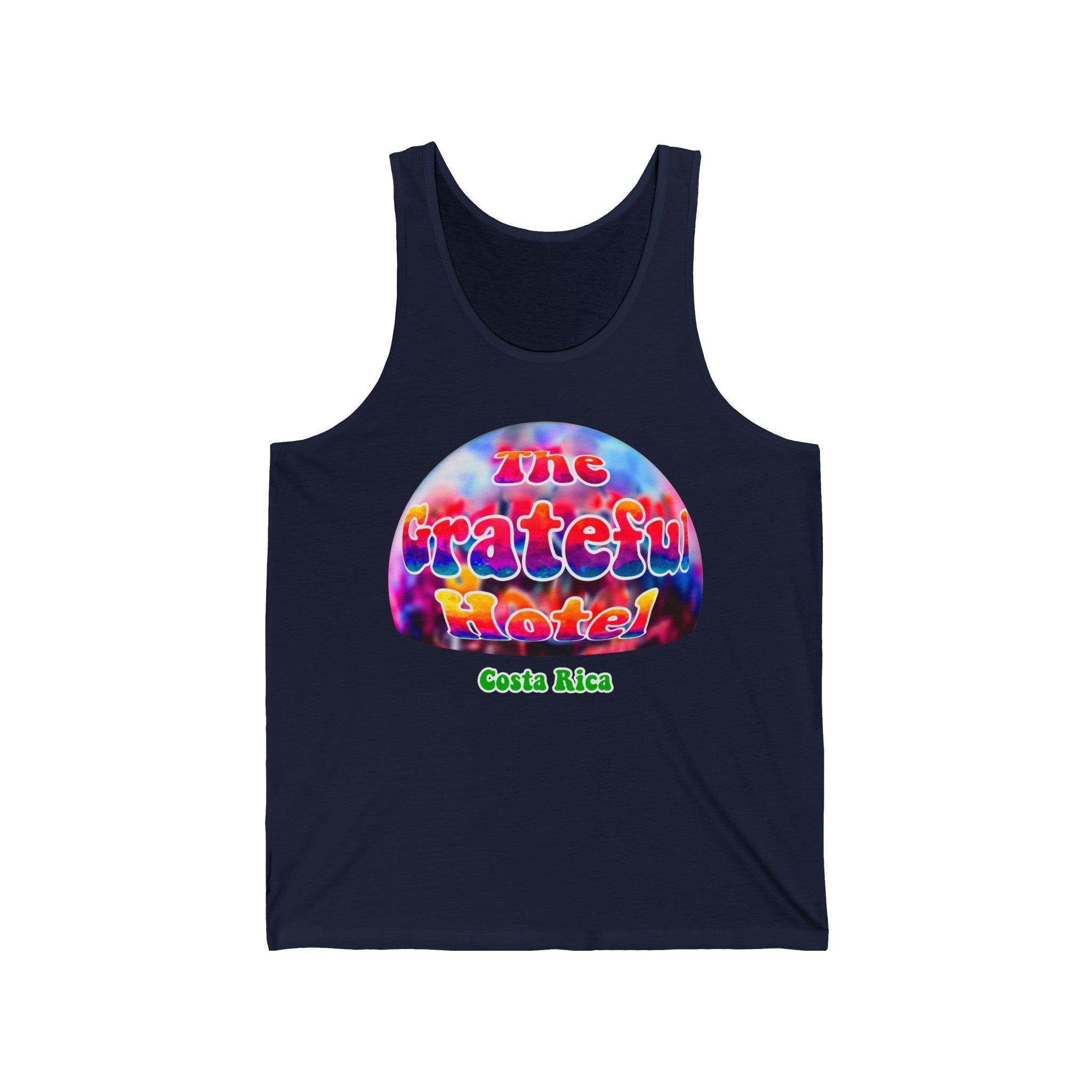 Unisex Jersey Tank | Front Sphere Wear with Background