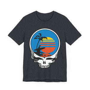 Unisex T Shirt Short Sleeve | Front Skull