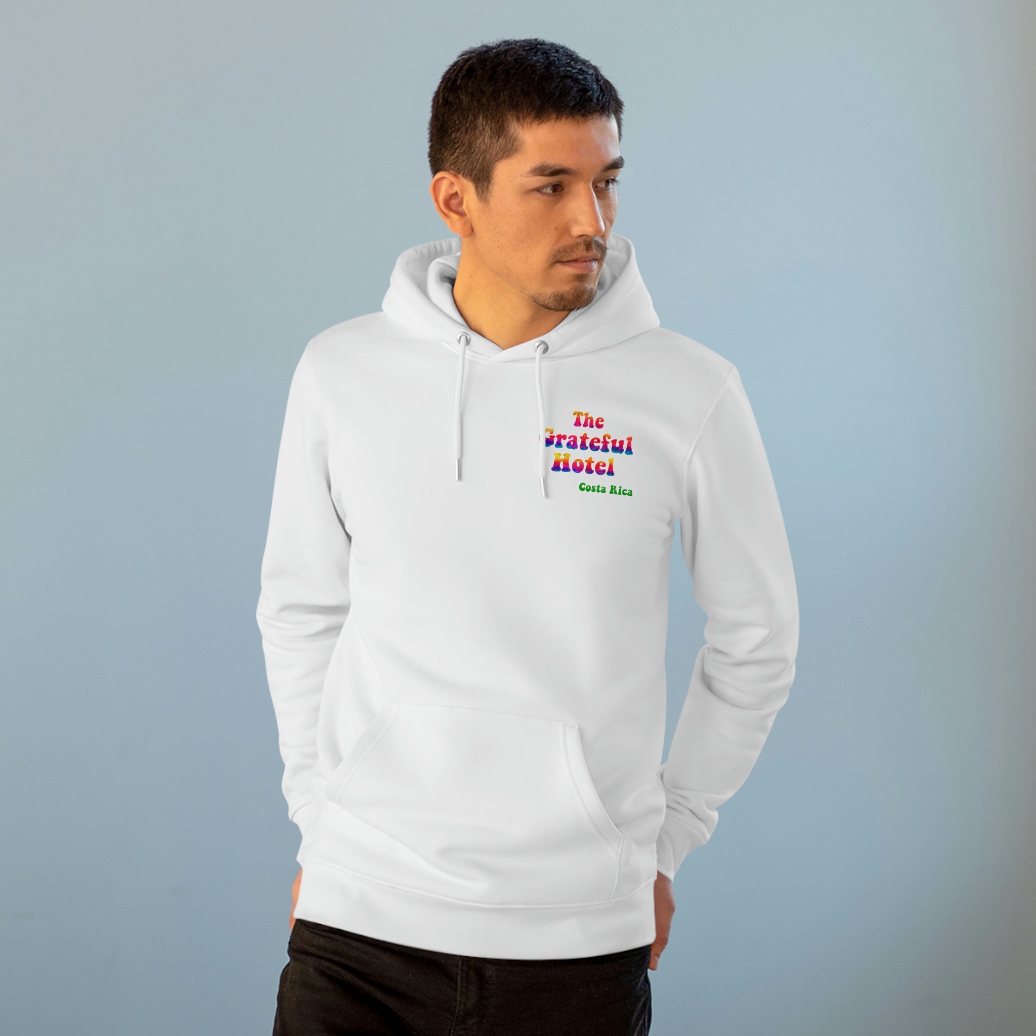 Unisex Cruiser Hoodie | Front TGH - Back Surfer