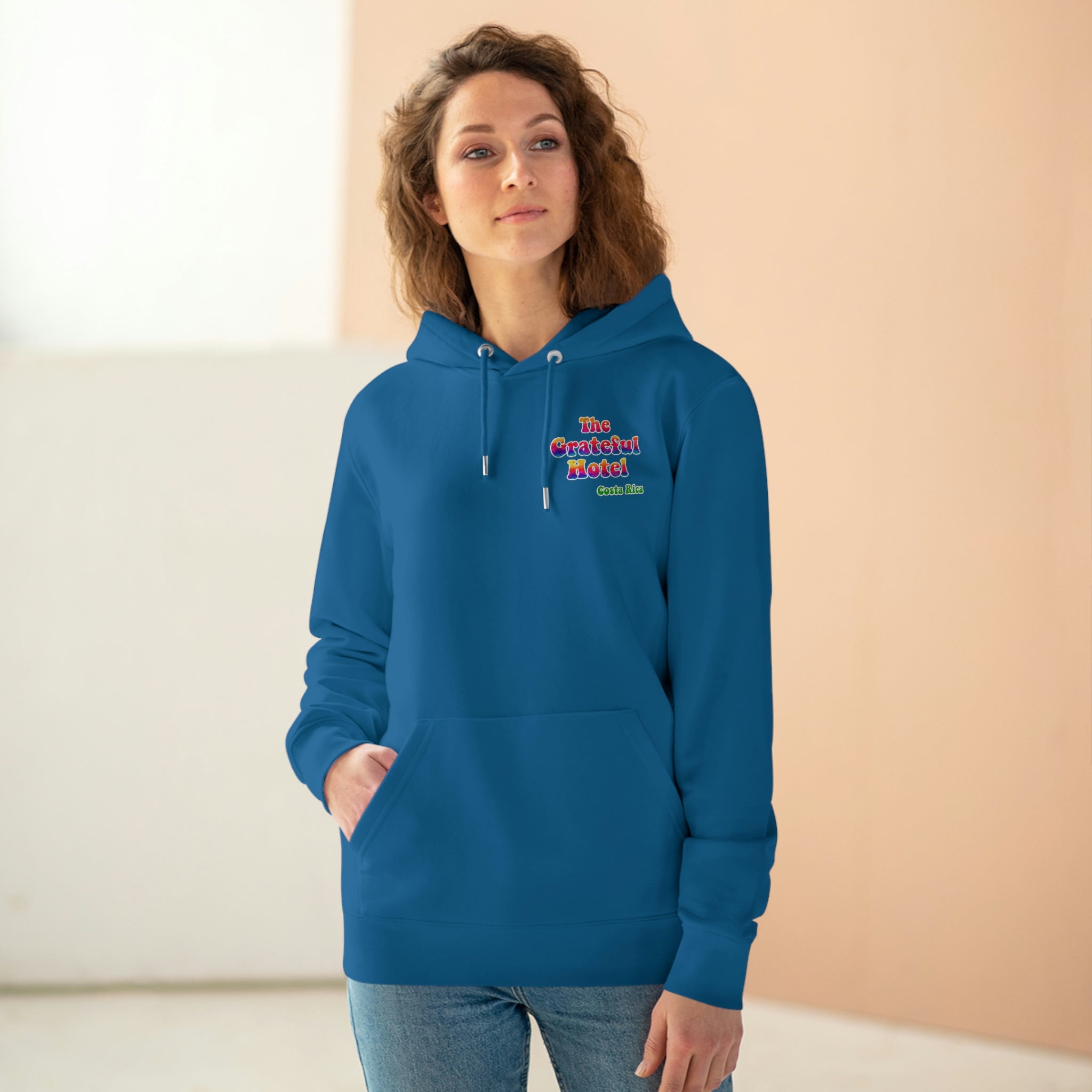 Unisex Cruiser Hoodie | Front TGH - Back Surfer