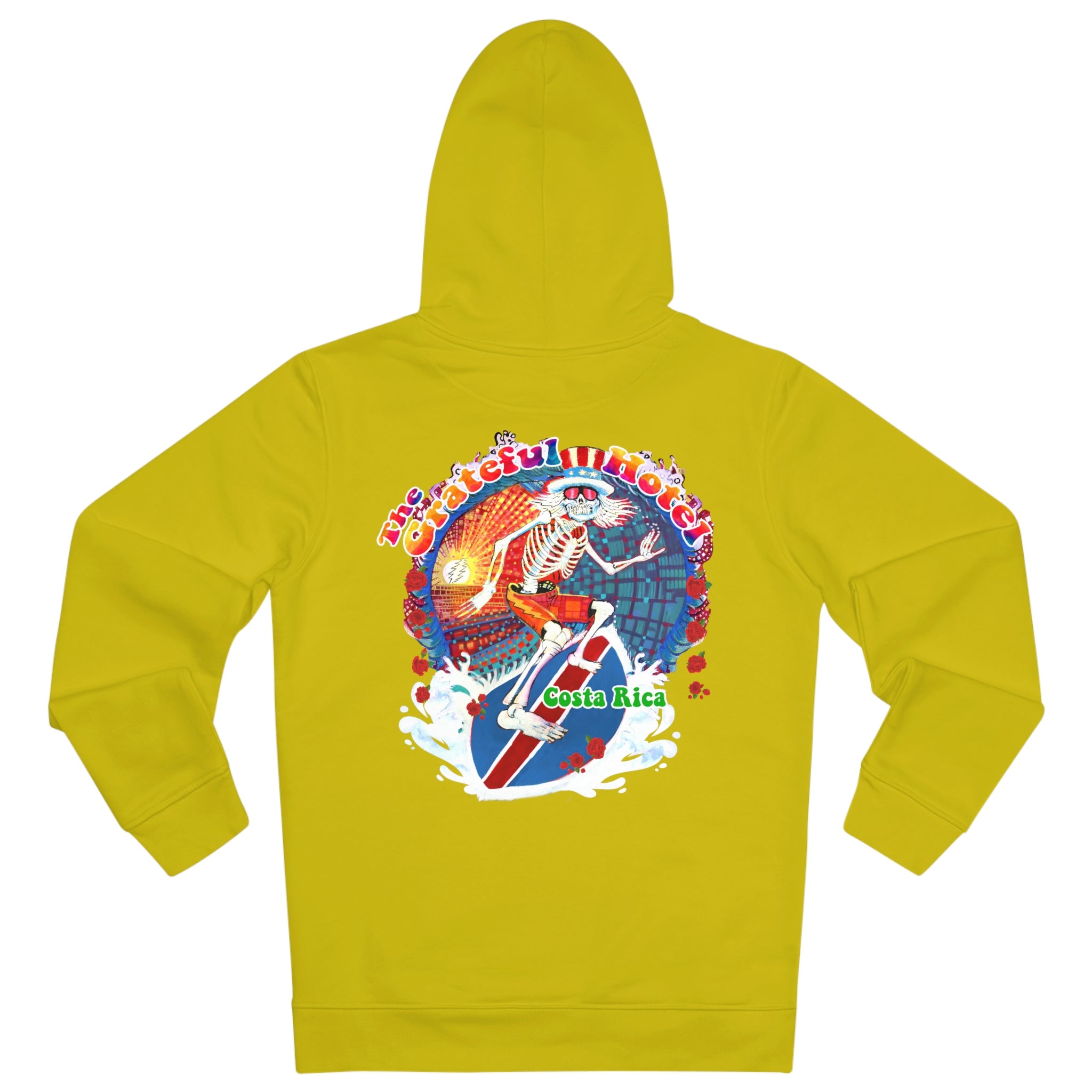 Unisex Cruiser Hoodie | Front TGH - Back Surfer