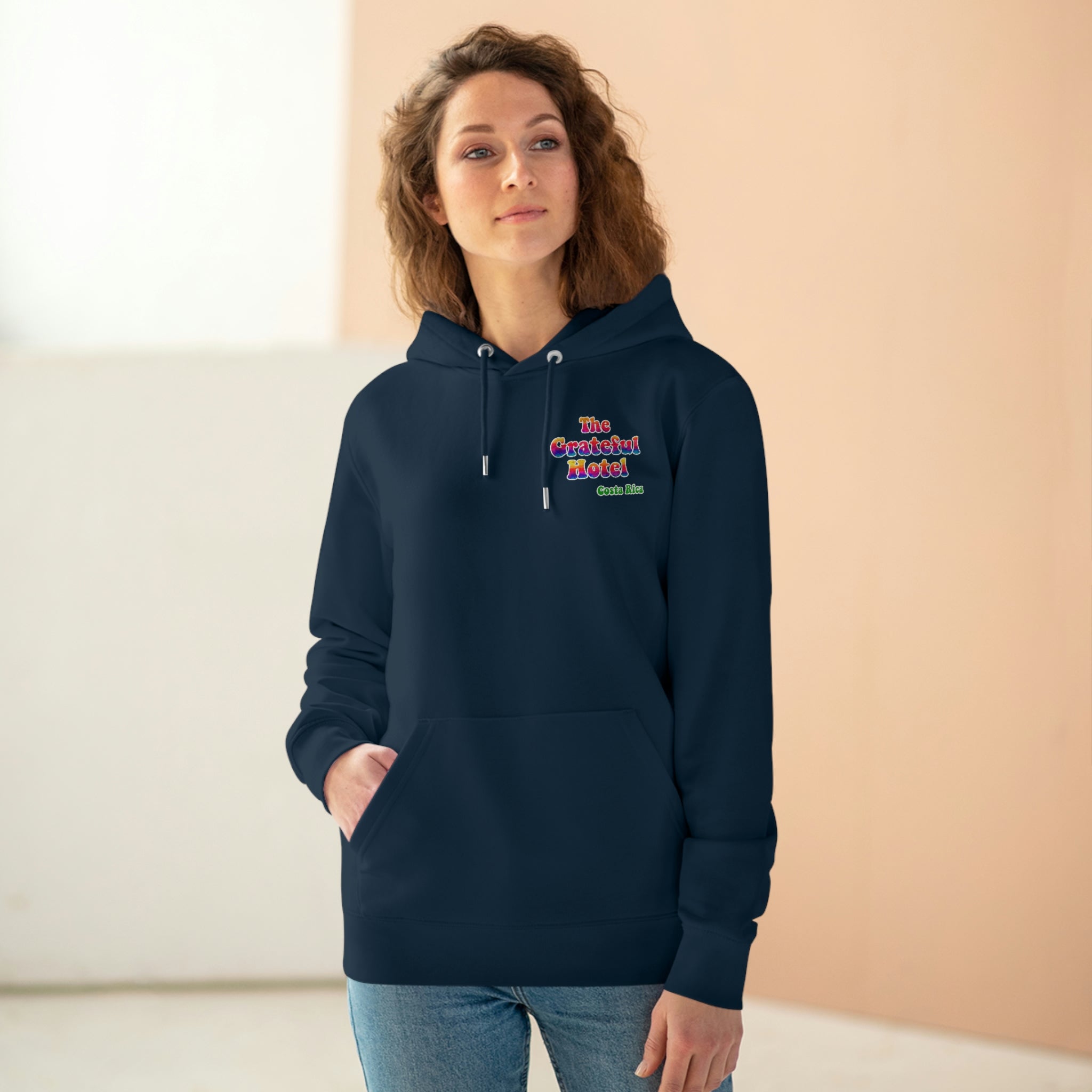 Unisex Cruiser Hoodie | Front TGH - Back Surfer