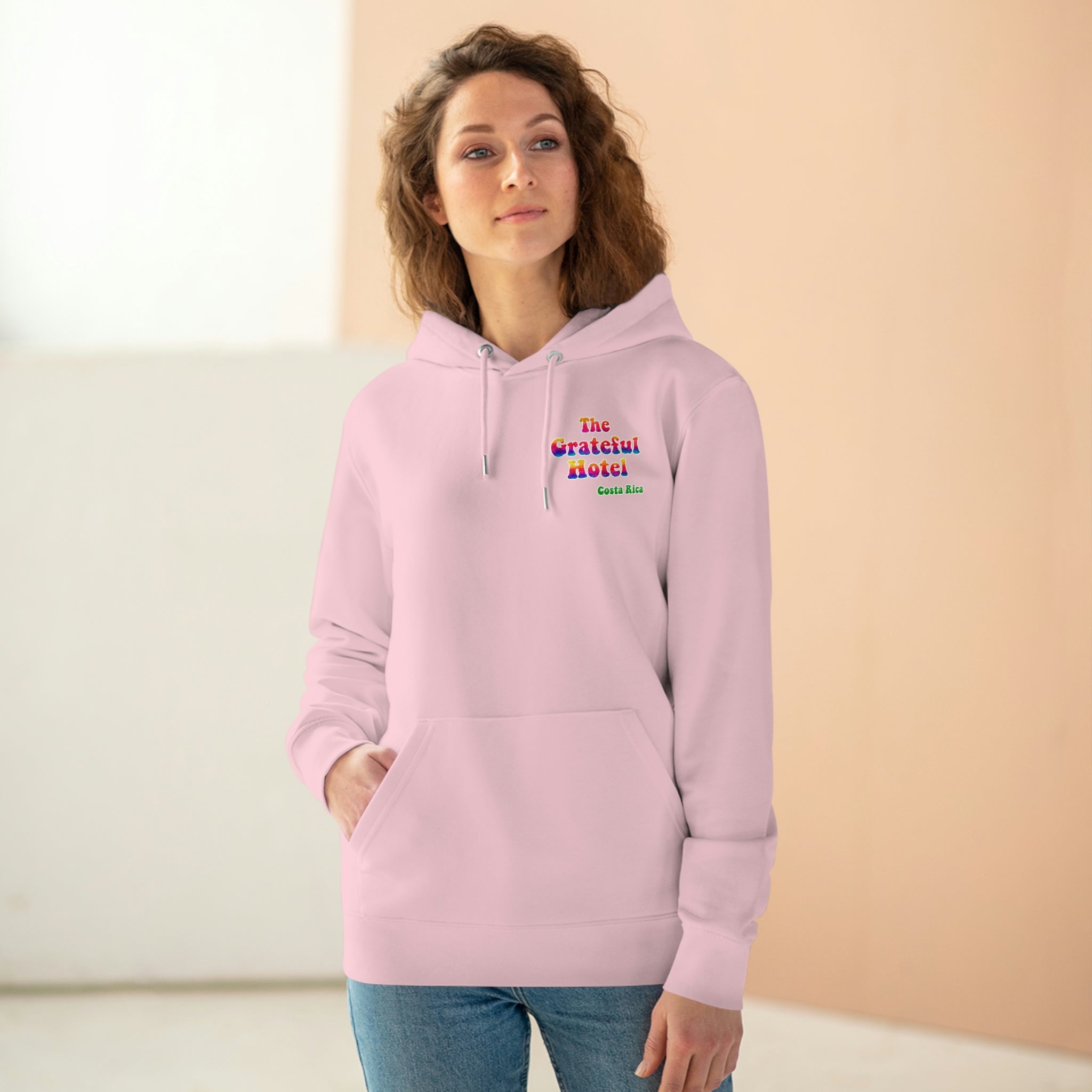 Unisex Cruiser Hoodie | Front TGH - Back Surfer