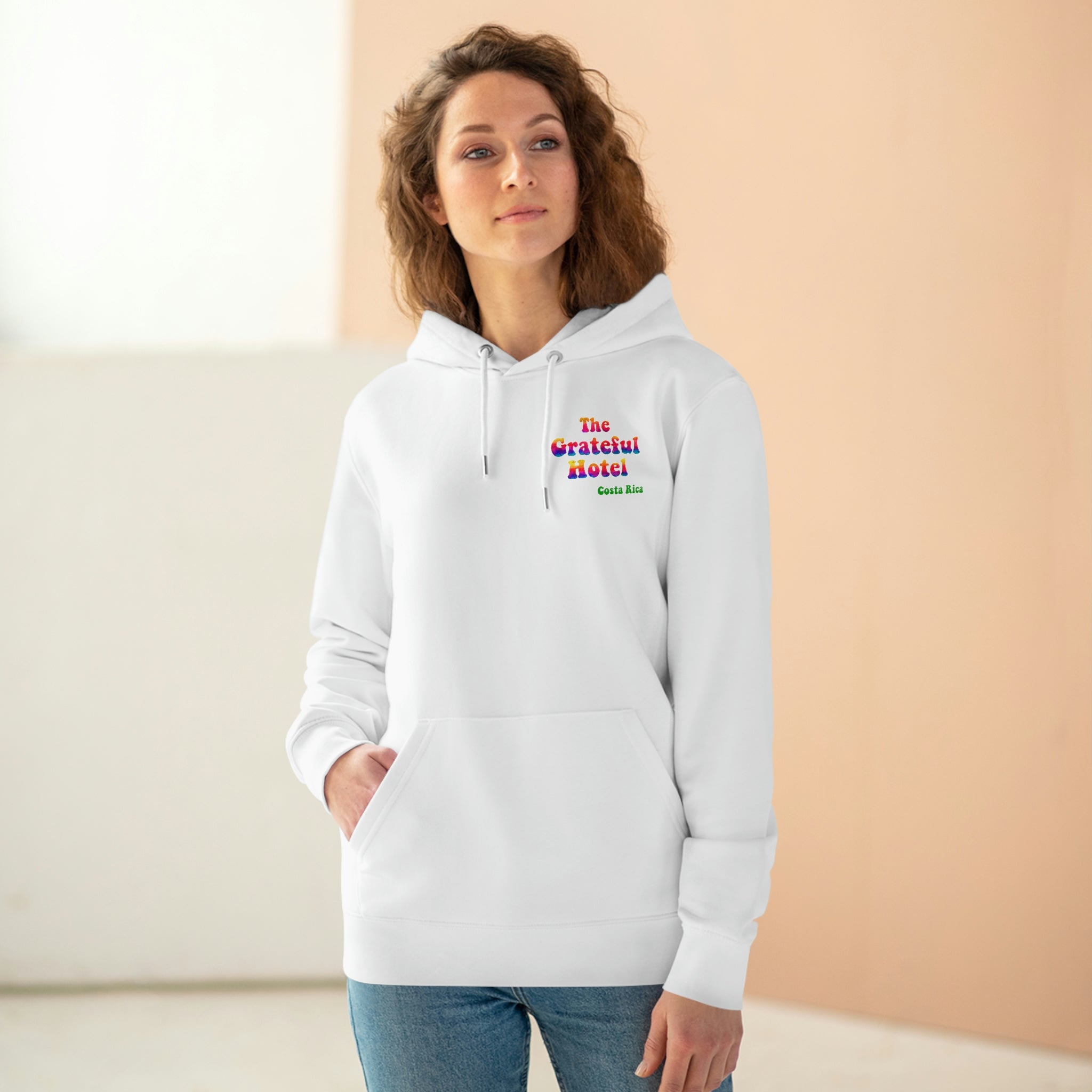 Unisex Cruiser Hoodie | Front TGH - Back Surfer